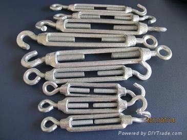 Commercial type malleable turnbuckle 2