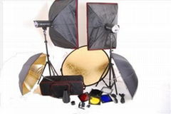 Kit 2 X 400W Studio Flash Strobes Bowens Mount