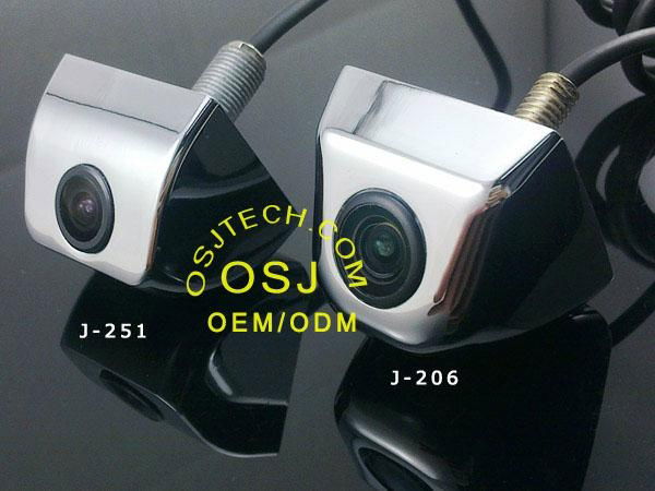 CCD 140 degree wide angle rear view camera for car 2