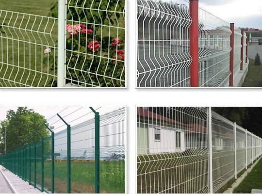  PVC Coated Welded Wire Mesh Fence 2