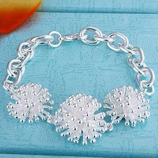 Free shipping 925 silver plated fireworks charm bracelets 2