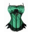 Nightwear Lingerie Green Corset Dress Wholesale Free Shipping