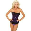 Elegant Purple Corset Women's Shaper Dress Free Shipping 2