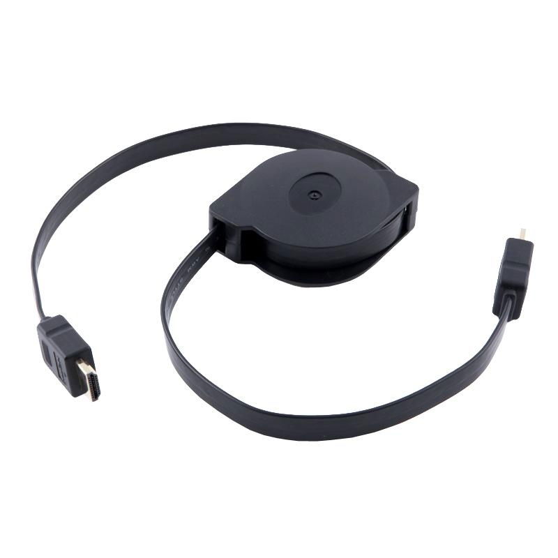 Retractable HDMI Cable Assembly, Supports 1080p&3D