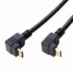 HDMI Cable Double Elbow Cable