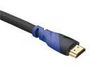 HDMI19m/19m, Blue&Black, 30awg, Gold-Plated Plug