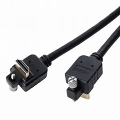 HDMI 19P A公对A公 带锁线