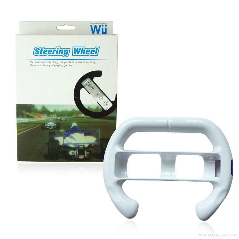 Steering wheel for WII
