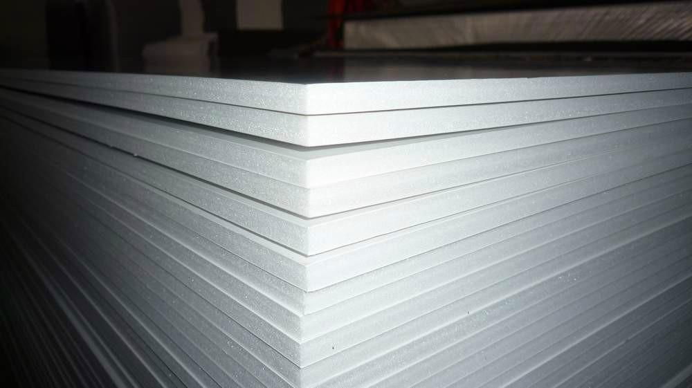 mounting foam board in white color 5mm thickness 48INX96IN