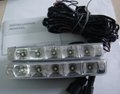 D30  5*1w led鋁合金 LED 汽車日行燈 燈滅型 2