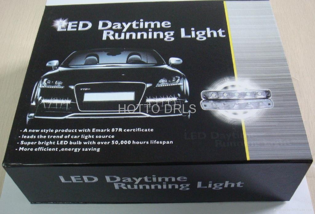 D30   5*1w led aluminum  LED DRL WITH TURN OFF FUNCTION  4