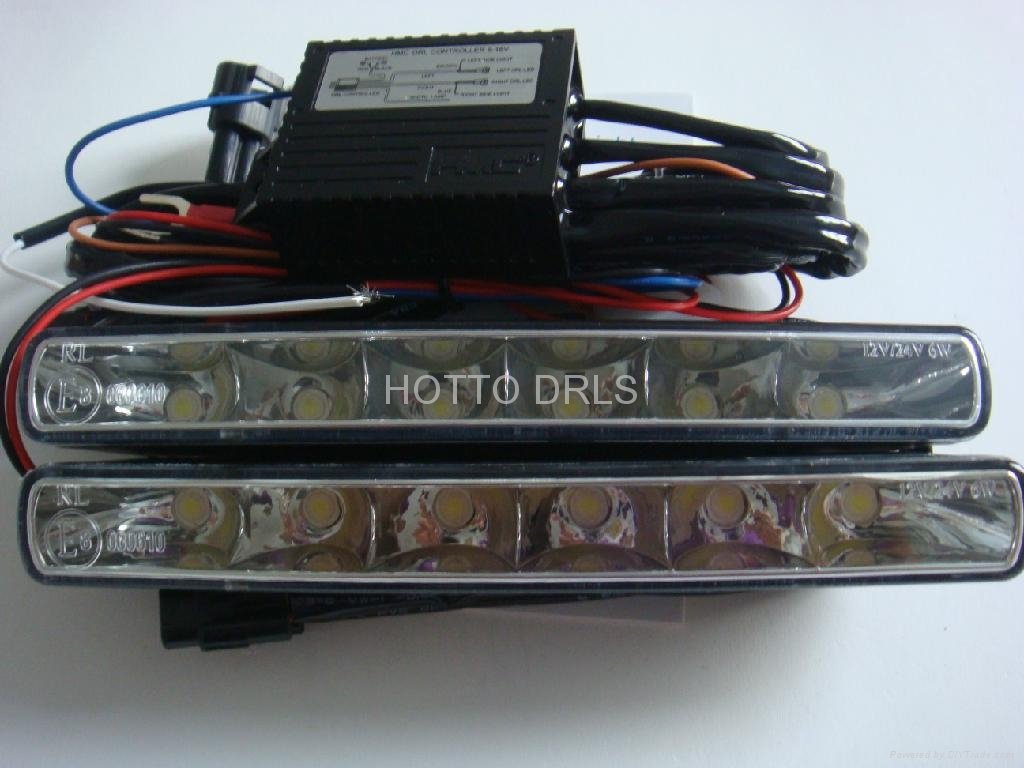 D68 6*1w led aluminum DRL  WITH TURNNING LIGHT  4