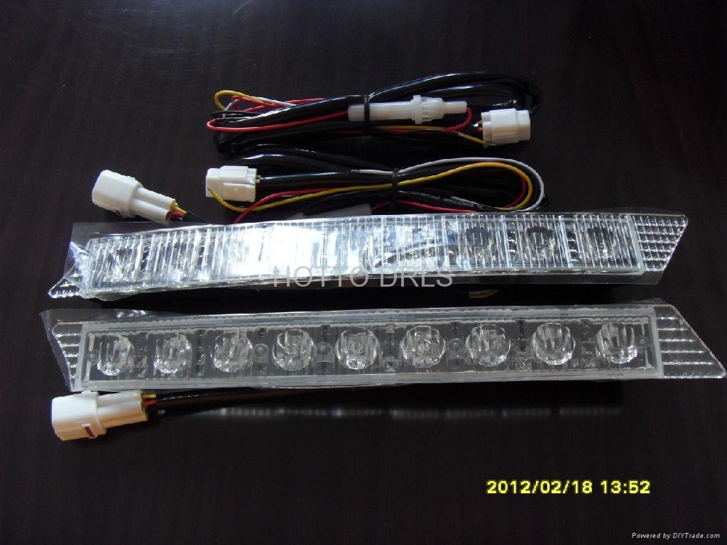 D105 18LED 塑膠型 日行燈可選擇帶不帶轉向燈 3