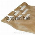 pre-tapped /tape  hair extension   1