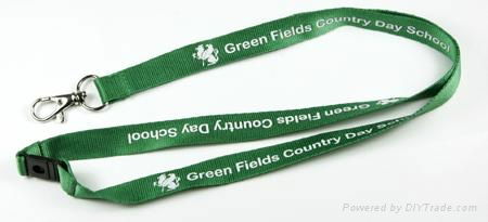 Environment-friendly printed logo lanyard 2