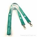 colorful cheap satin strap with safety buckle 2