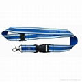 colorful cheap satin strap with safety