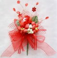 Manufacturer of the Fashion Wedding Bride Flower in Red Color 1
