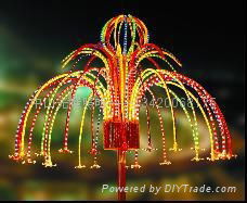 LED fireworks light