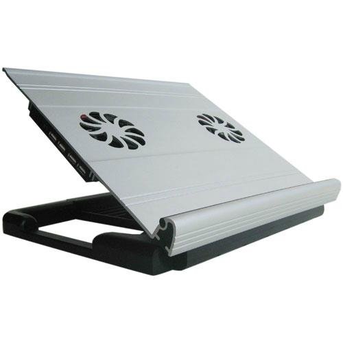 iDock A1 notebook stand with 4USB and pure aluminum surface