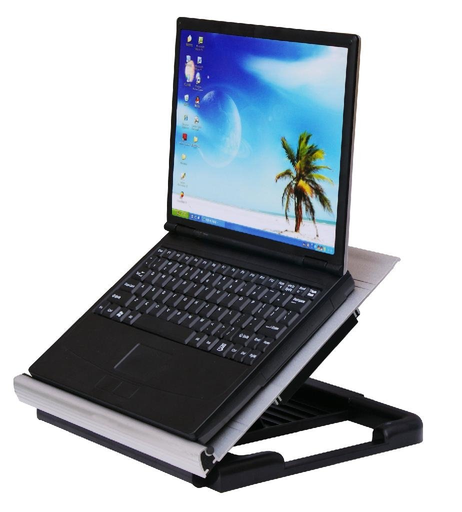 iDock A1 notebook stand with 4USB and pure aluminum surface 5