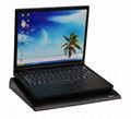 iDock C4 notebook cooling pad with metal mesh panel and one big fan 3