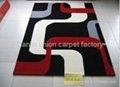 Hand tufted acrylic rug 1