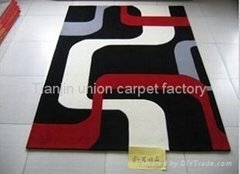 Hand tufted acrylic rug