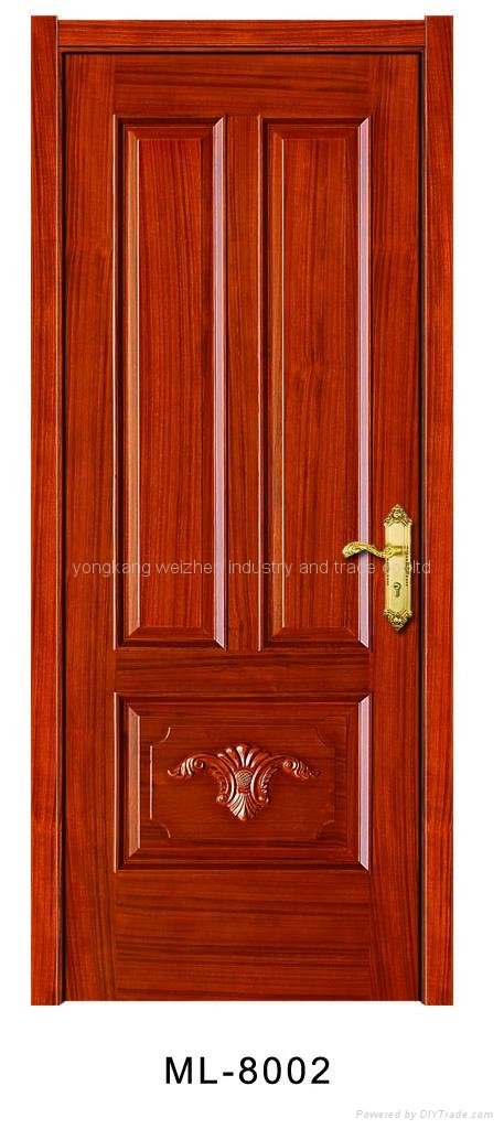 Best-selling Solid Wooden Modern Door ML-8003 2