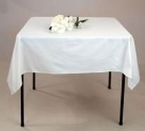 spun poly table linen