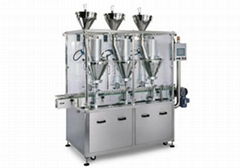 Automatic Three Head Powder Filling Machine