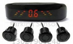 New LED Display Parking Sensor with 4 Sensors