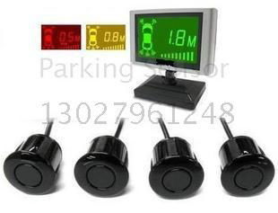 New Colorized Screen Parking Sensor with 4 Sensors