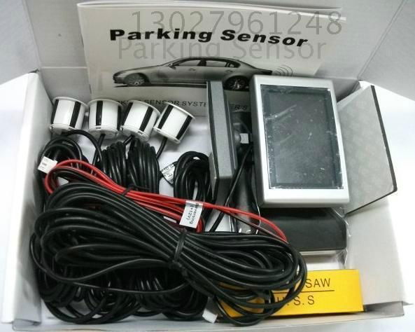 New Colorized Screen Parking Sensor with 4 Sensors 2