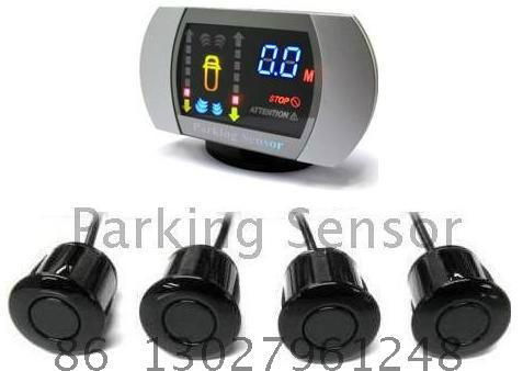 New Colorized LED Display Parking Sensor with 4 Sensors