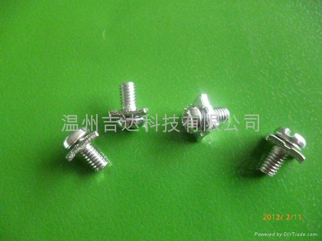phil-slot head Coarse thread assembly screw 1
