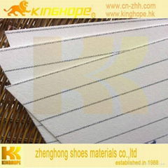 Waterproof cellulose insole board fiber insole board