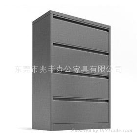 Card box file cabinet