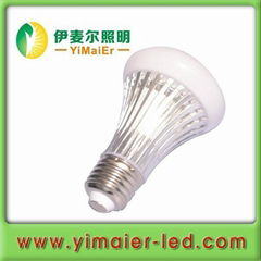 6W high power led bulb lamp