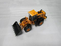 diecast metal Hyundai bulldozer model