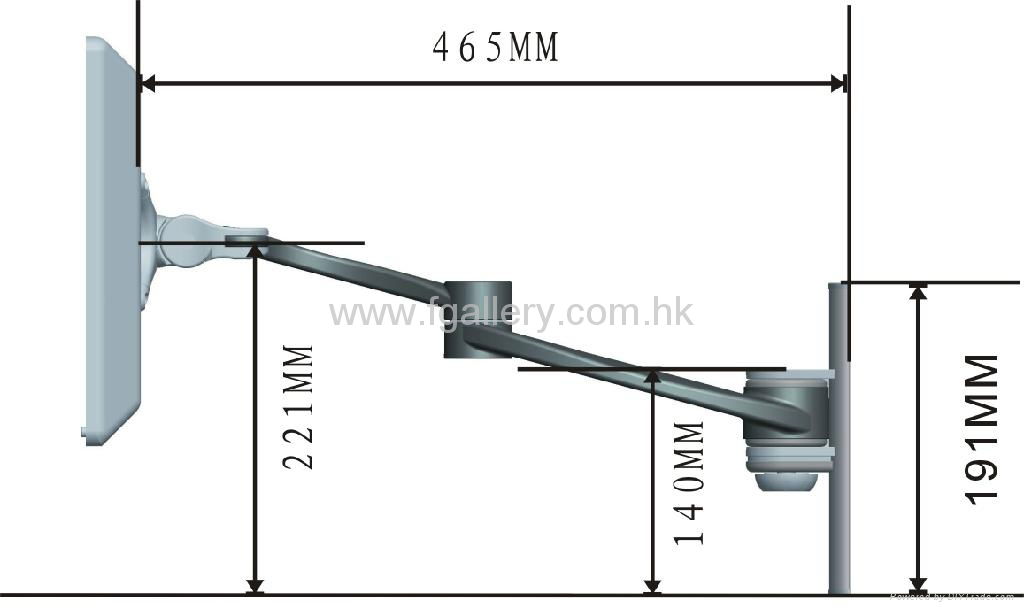 desktop monitor stand/touch screen monitor stand 2