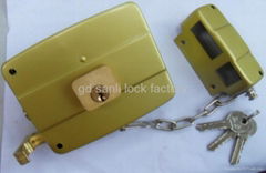 Rim night latch lock SL-L116S-120