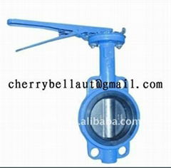 Manual-operated Wafer Butterfly Valve  