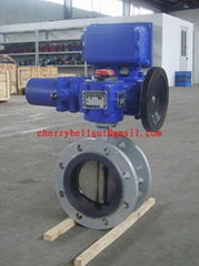 Electric Flange Butterfly Valve 