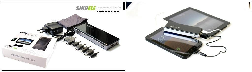 dual USB battery pack for iPad