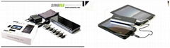 dual USB battery pack for iPad