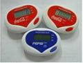 New Design multifunction pedometer LCD 1