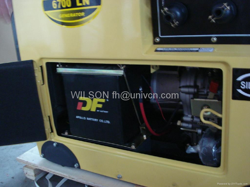 5kw air-cooling generator 4