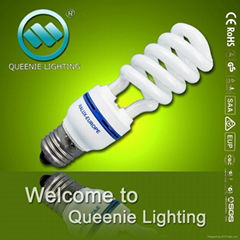 CE RoHS UL Approved Half Spiral Energy Saver Bulb 7W (QL-HS9-7)