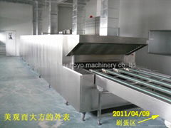 ON-OFF gas type tunnel oven